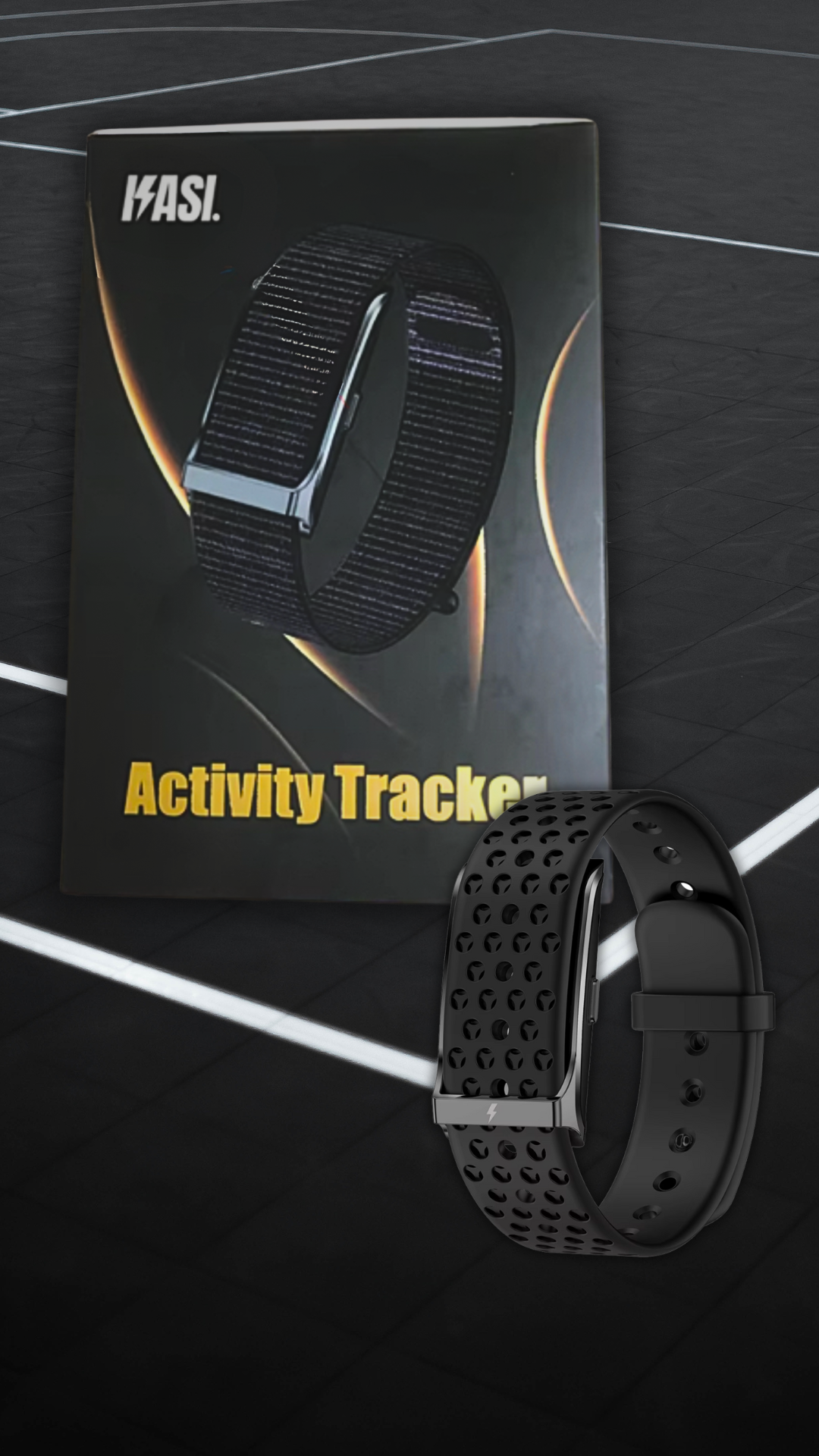 ⚡️ KASI – Bracelet Connecté Sans Écran | Suivi Cardio, Sommeil & Performance 24/7